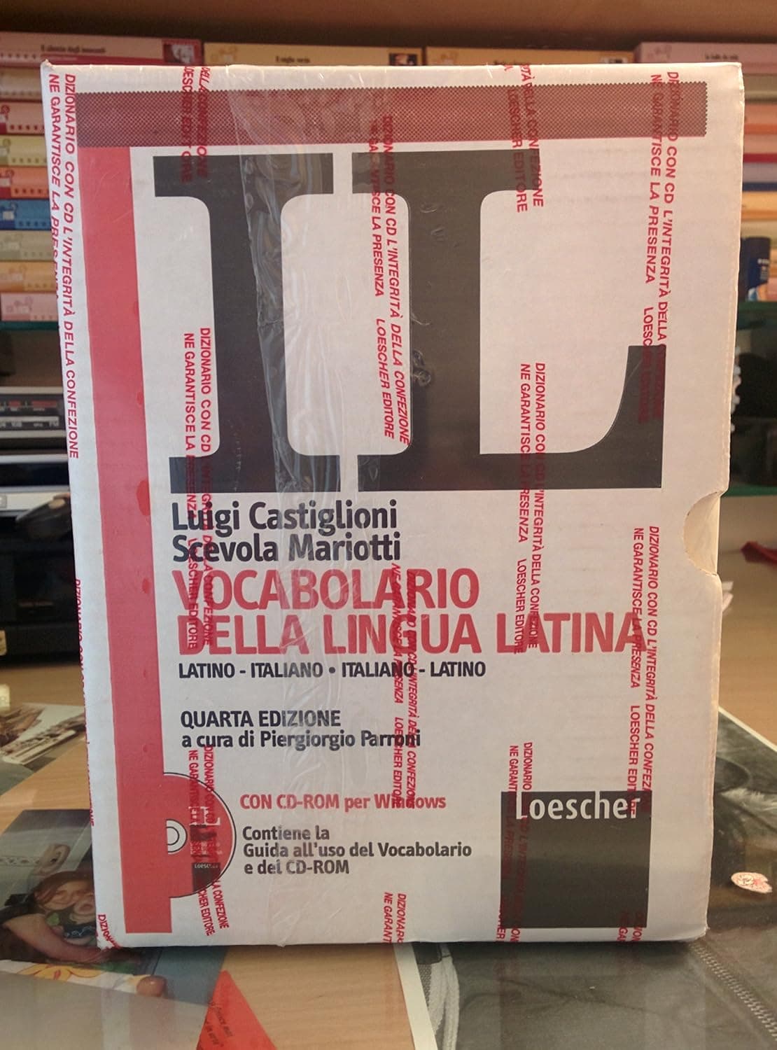 Vocabolario Della Lingua Latina "Il" 4 Ed. +Cd Rom+Guida