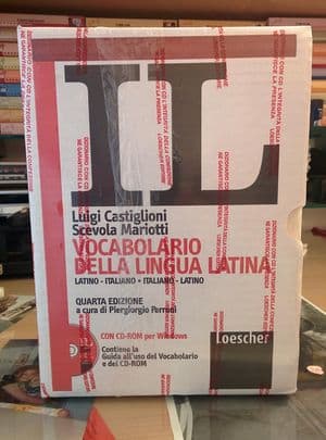 Copertina Vocabolario Della Lingua Latina "Il" 4 Ed. +Cd Rom+Guida