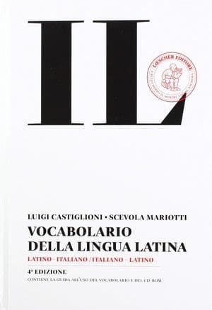 Copertina Vocabolario Della Lingua Latina
