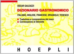 Copertina Dizionario Gastronomico