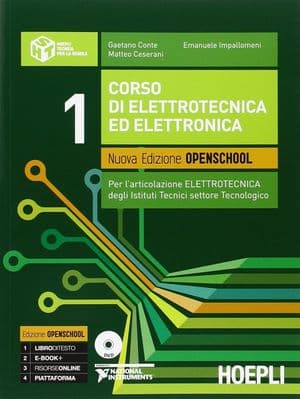Copertina Corso Di Elettrotecnica Ed Elettronica. Nuova Edizione Openschool