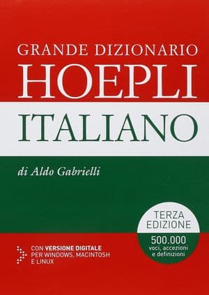 Copertina Grande Dizionario Hoepli Italiano