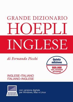 Copertina Grande Dizionario Hoepli Inglese