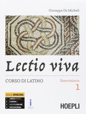 Copertina Lectio Viva Eserciziario + Versioni Per Il Recupero E L'Approfondimento