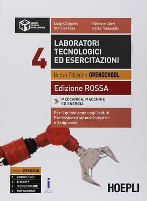 Copertina Laboratori Tecnologici Ed Esercitazioni Edizione Rossa