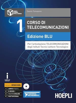 Copertina Corso Di Telecomunicazioni Edizione Blu
