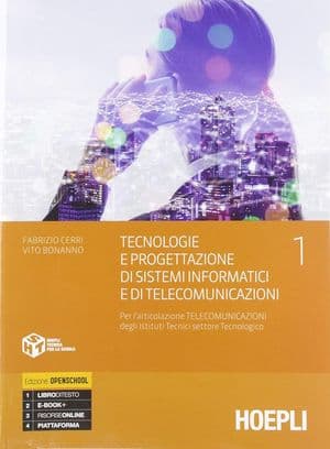 Copertina Tecnologie E Progettazione Di Sistemi Informatici E Di Telecomunicazioni