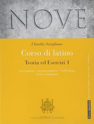 Copertina Nove Corso Di Latino Teoria Ed Esercizi + Grammatica