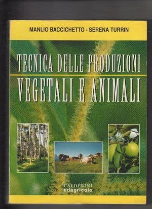 Copertina Tecniche Delle Produzioni Vegetali E Animali
