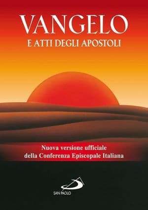 Copertina Vangelo E Atti Degli Apostoli - Nuova Versione Ufficiale Della C.E.I.