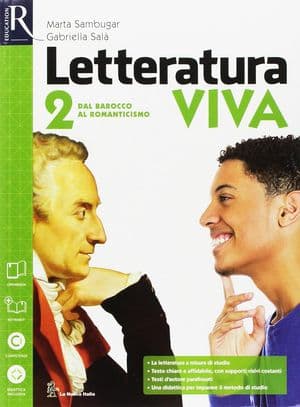 Copertina Letteratura Viva Classe 2 - Libro Misto Con Openbook