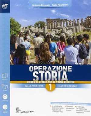 Copertina Operazione Storia Classe 1 - Libro Misto Con Openbook