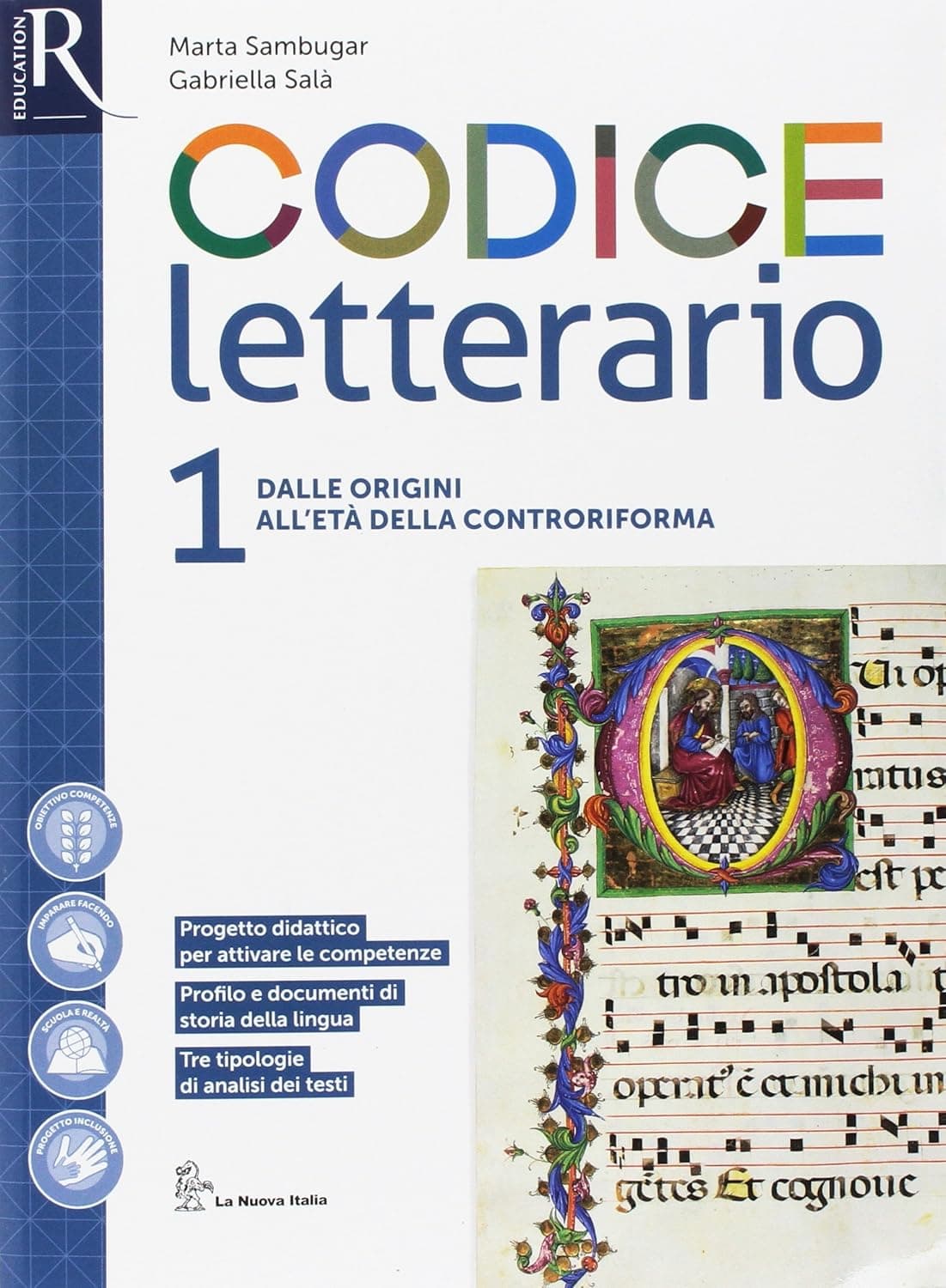 Codice Letterario 1 - Libro Misto Con Hub Libro Young
