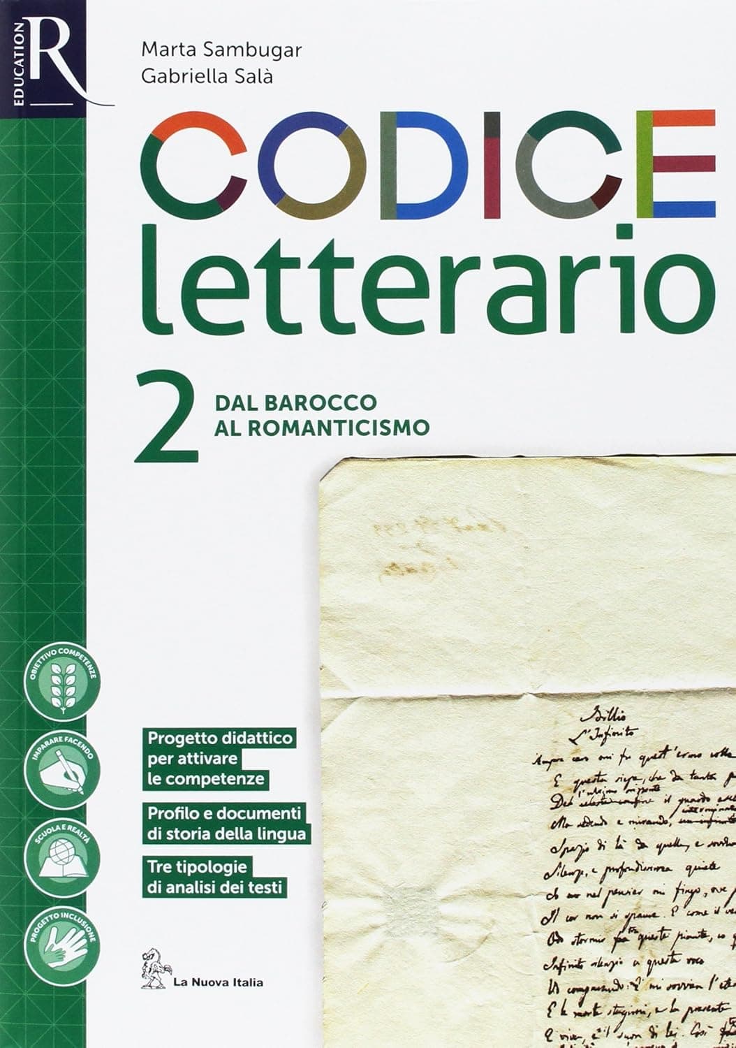 Codice Letterario 2 - Libro Misto Con Hub Libro Young