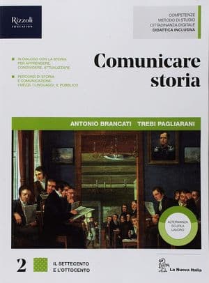 Copertina Comunicare Storia - Libro Misto Con Hub Libro Young