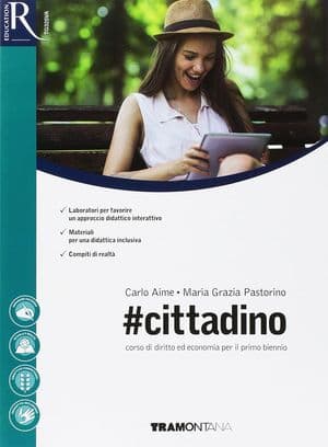Copertina #Cittadino Vol  Unico - Libro Misto Con Hub Libro Young