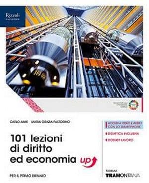Copertina 101 Lezioni Di Diritto Ed Economia Up  Libro Misto Con Libro Digitale