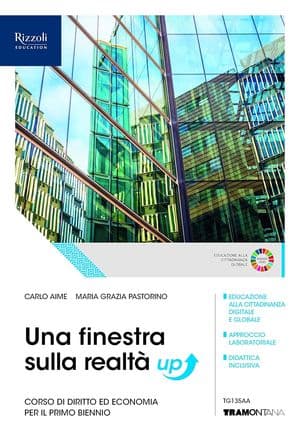 Copertina Finestra Sulla Realta' Up (Una) Libro Misto Con Libro Digitale