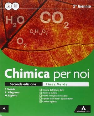 Copertina Chimica Per Noi Linea Verde - 2Â° Ed