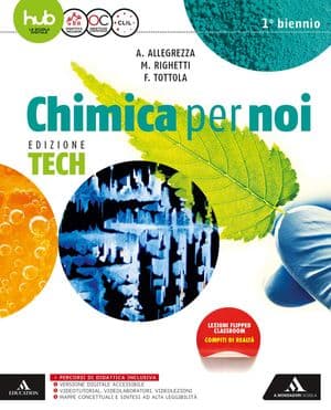 Copertina Chimica Per Noi - Edizione Tech Volume