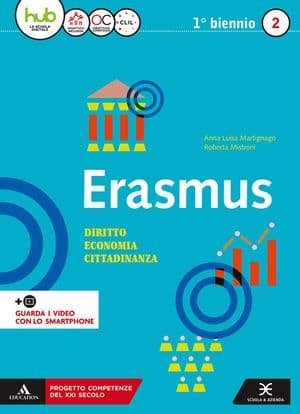 Copertina Erasmus - Diritto, Economia, Cittadinanza