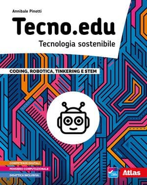 Copertina Tecno.Edu. Disegno + Materiali + Esercitazioni + Coding + Informatica