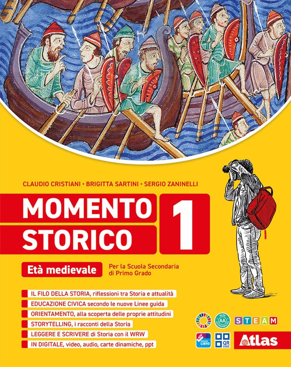 Momento Storico - Vol. 1 + Ebook Ed. Civica + Ebook St. Antica