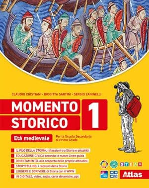 Copertina Momento Storico - Vol. 1 + Ebook Ed. Civica + Ebook St. Antica