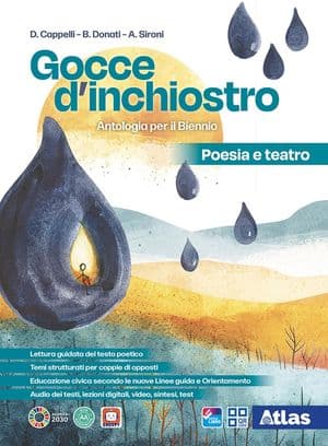 Copertina Gocce D'Inchiostro - Poesia E Teatro