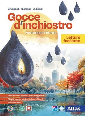 Copertina Gocce D'Inchiostro - Letture Facilitate