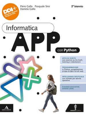 Copertina Informatica App Python
