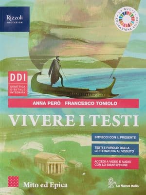 Copertina Vivere I Testi - Libro Misto Con Libro Digitale