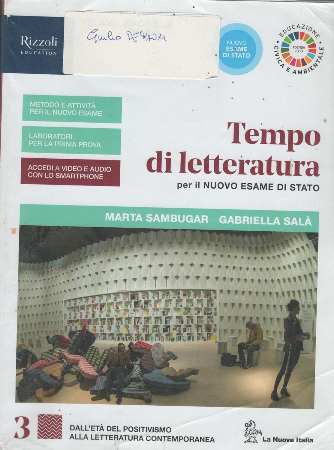 Tempo Di Letteratura Per Il Nuovo Esame Di Stato