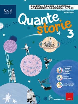 Copertina Quante Storie Volume 3 Con Quaderno Crescere, Scegliere E Prepararsi