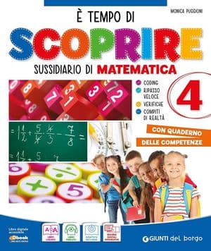 Copertina E' Tempo Di Scoprire  Matem.  4