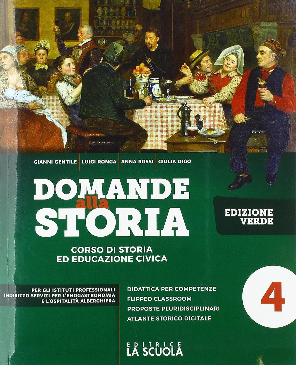 Domande Alla Storia Tr. Vol 4 Kit Alberghiero Verde