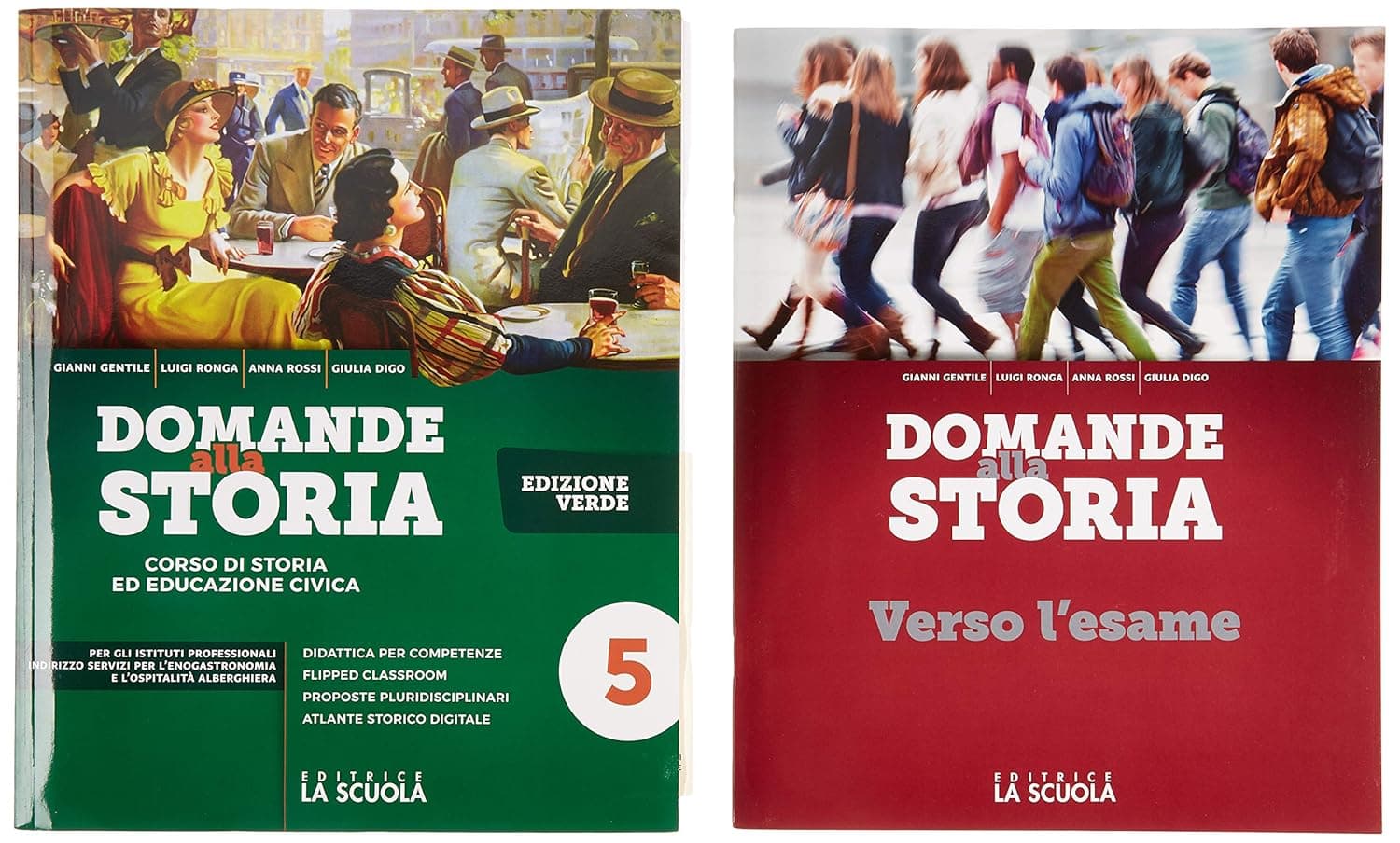 Domande Alla Storia Tr. Vol 5 Kit Alberghiero Verde