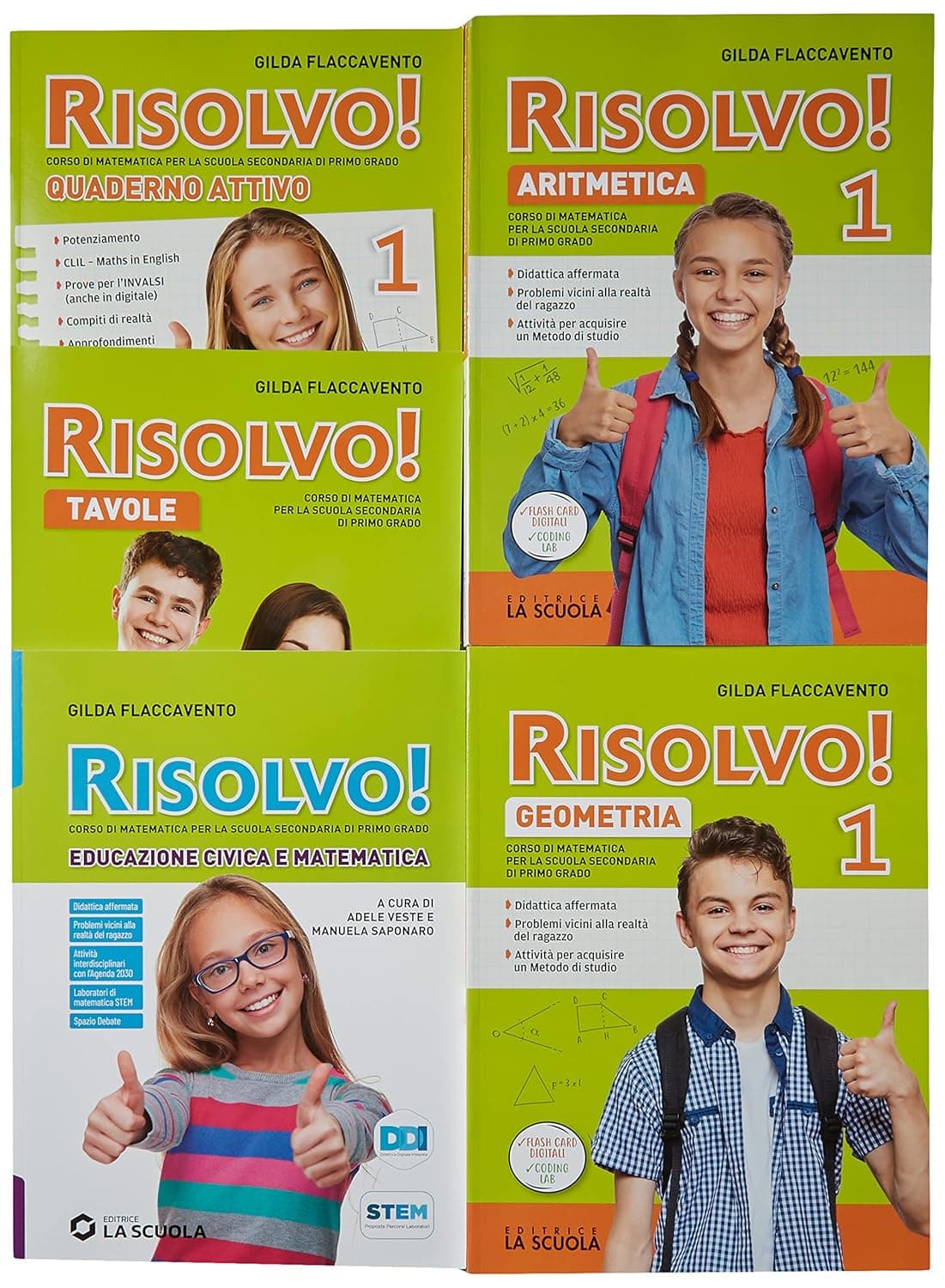 Risolvo 1 Kit Alunni Con Ed. Civica Ed 2020