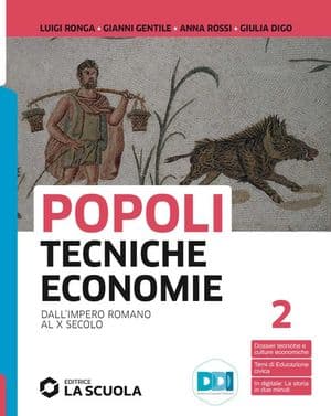 Copertina Popoli Tecniche Economie - Volume 2 Biennio