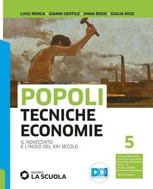 Copertina Popoli Tecniche Economie - Volume 5 + Leggiamo Costituzione