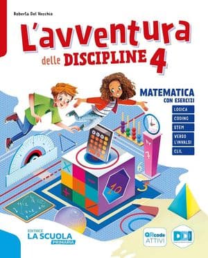 Copertina Avventura Delle Discipline Matematica Scienze Kit 4 (L')