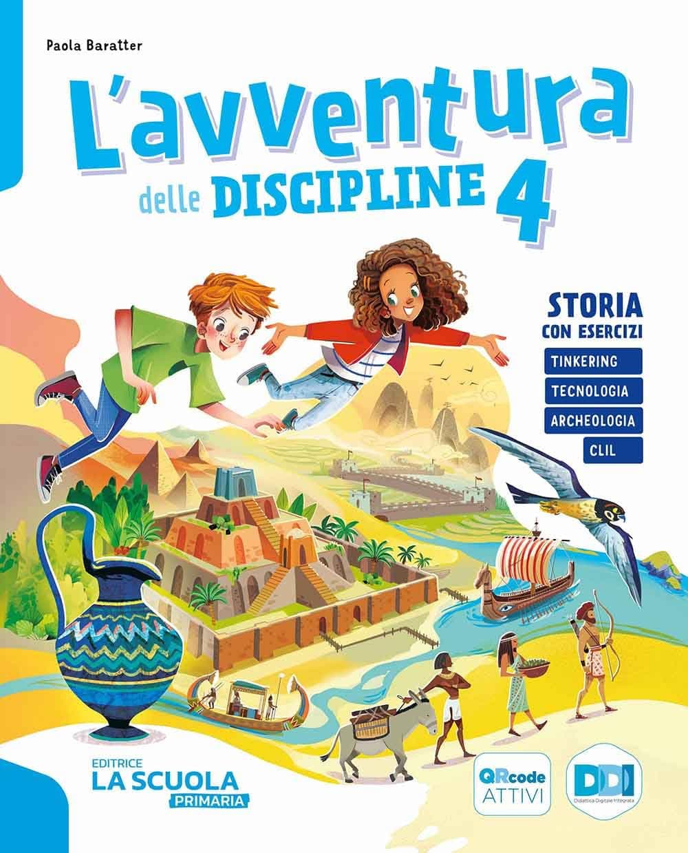 Avventura Delle Discipline - Storia Geografia 4 Kit (L')