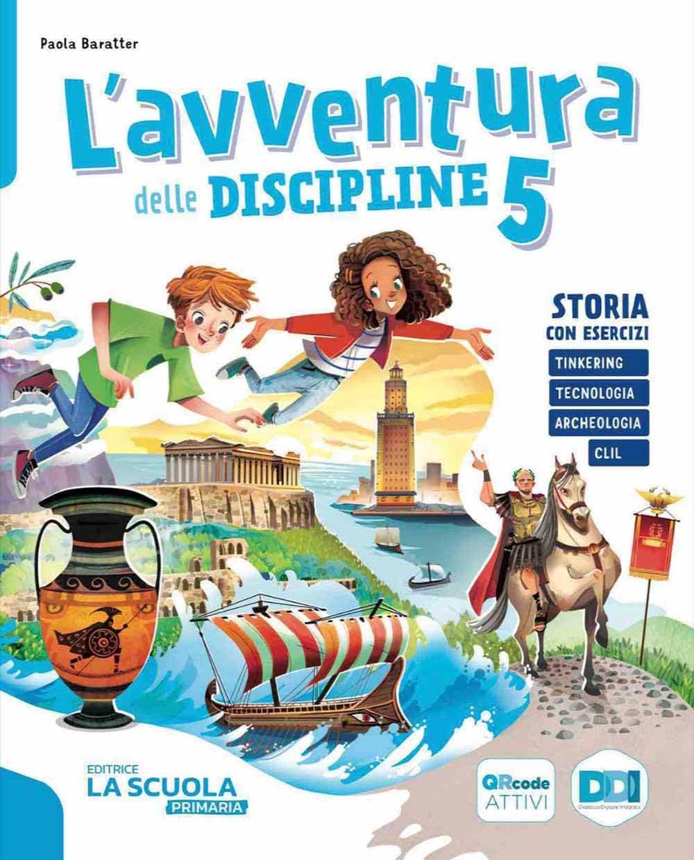 Avventura Delle Discipline - Storia Geografia 5 Kit (L')