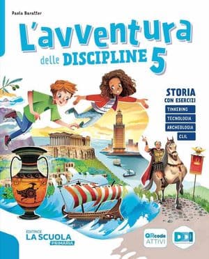 Copertina Avventura Delle Discipline Volume Unico Storia Geo 5 Kit (L')