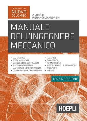 Copertina Manuale Dell' Ingegnere Meccanico