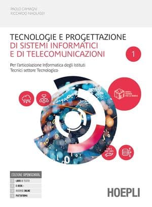 Copertina Tecnologie E Progettazione Di Sistemi Informatici E Di Telecomunicazion