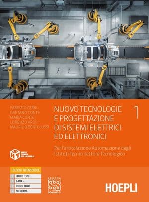 Copertina Nuovo Tecnologie E Progettazione Di Sistemi Elettrici Ed Elettronici