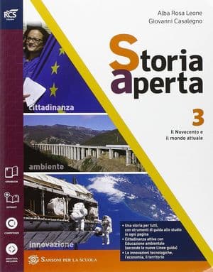 Copertina Storia Aperta Classe 3 - Libro Misto Con Openbook