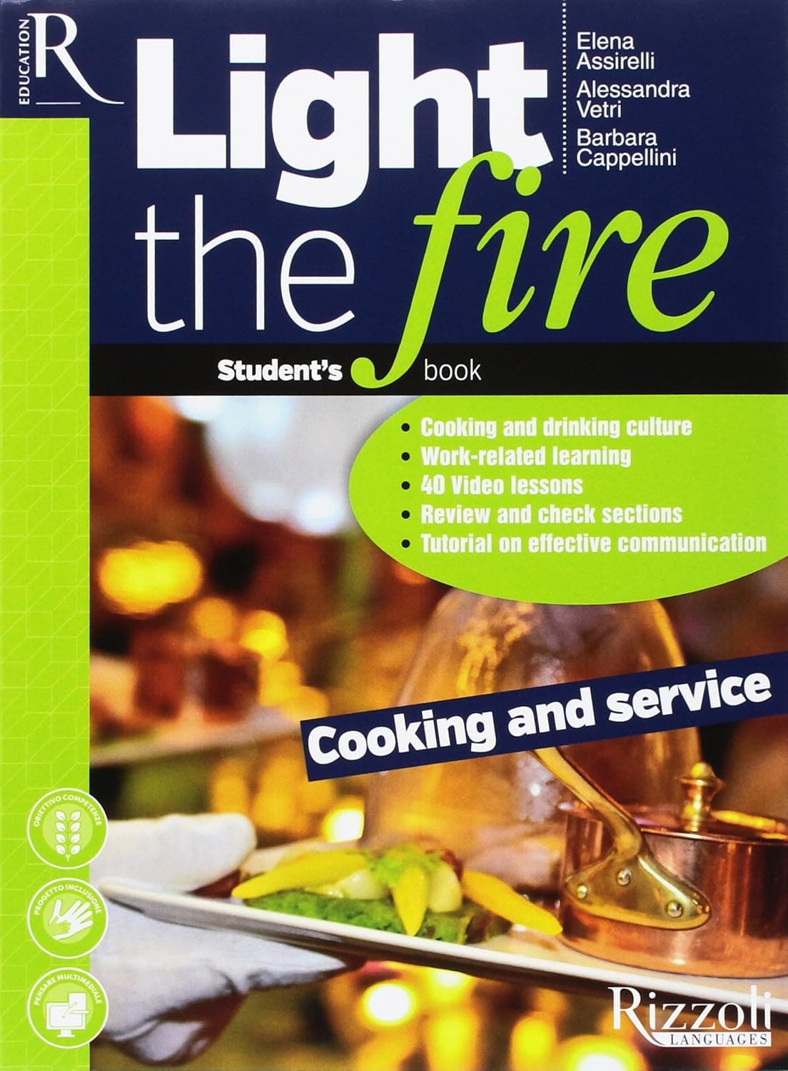 Light The Fire Cooking And Service - Libro Misto Con Hub Libro Young