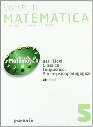 Copertina Corso Di Matematica 5